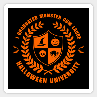 Halloween University (Orange)[HT] Sticker